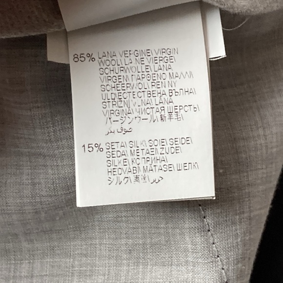 NWOT Brunello Cucinelli Men’s Navy Lightweight Wool Trousers Pants IT60 US 42-44 - Picture 7 of 16